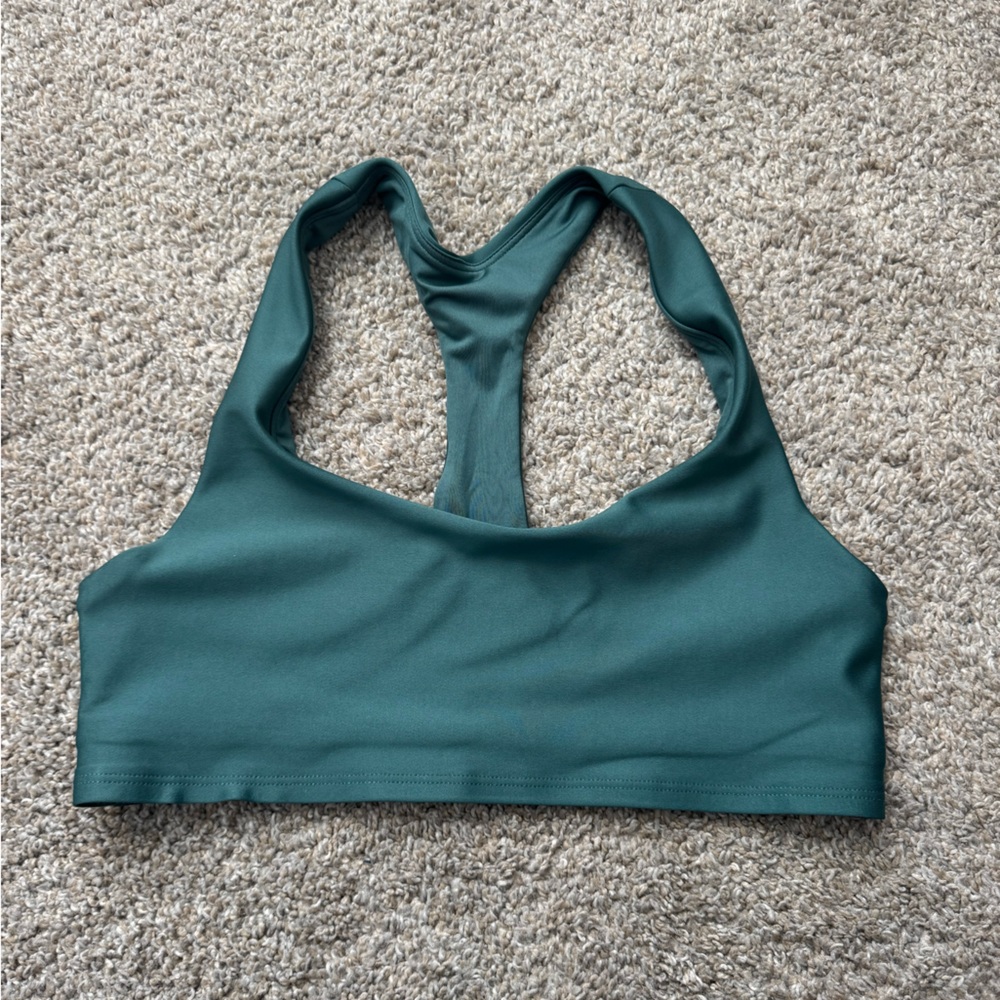 Alo Yoga Airlift Advantage Racerback Bra / Size Small / Winter Green